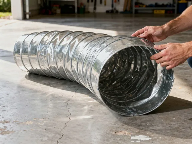 Poinciana Dryer Vent Cleaning specialist using advanced equipment for thorough duct cleaning in Poinciana