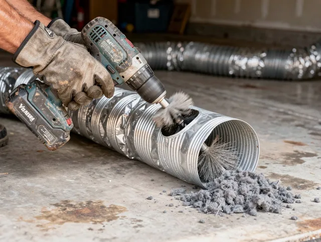 Professional duct cleaning by Poinciana Dryer Vent Cleaning in Poinciana