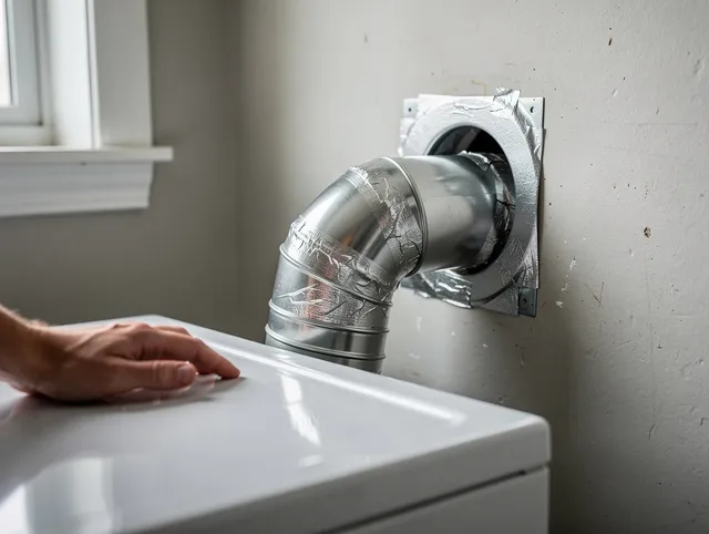 Poinciana Dryer Vent Cleaning expert performing professional dryer vent repair and installation in Poinciana