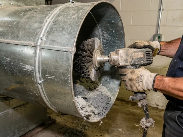 Industrial-grade dryer vent cleaning by Poinciana Dryer Vent Cleaning in Poinciana