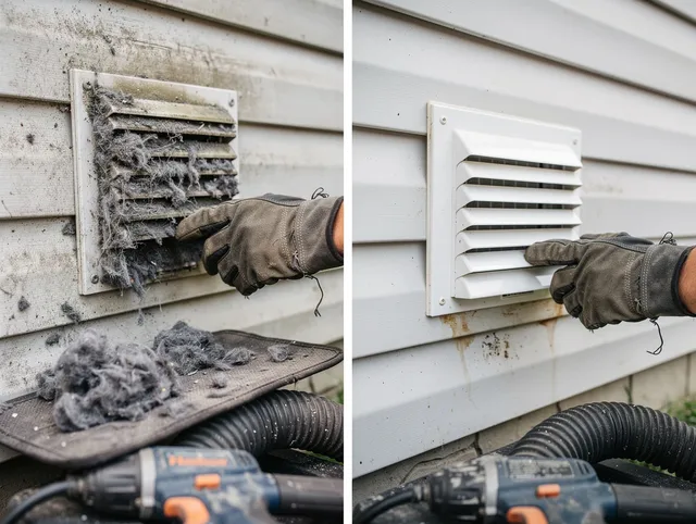 Residential dryer vent cleaning by Poinciana Dryer Vent Cleaning in Poinciana
